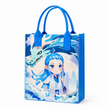 Kaiso cartoon-themed canvas tote bag