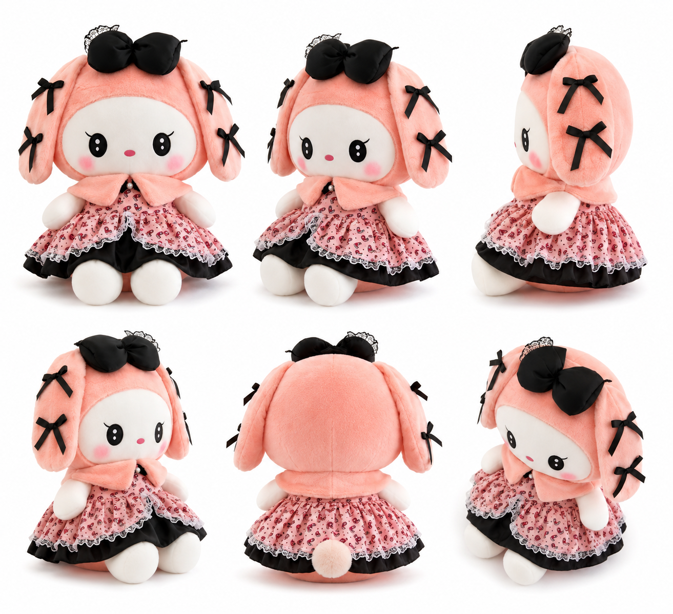 Kaiso Pink Devil Bunny Soft Toy 45CM