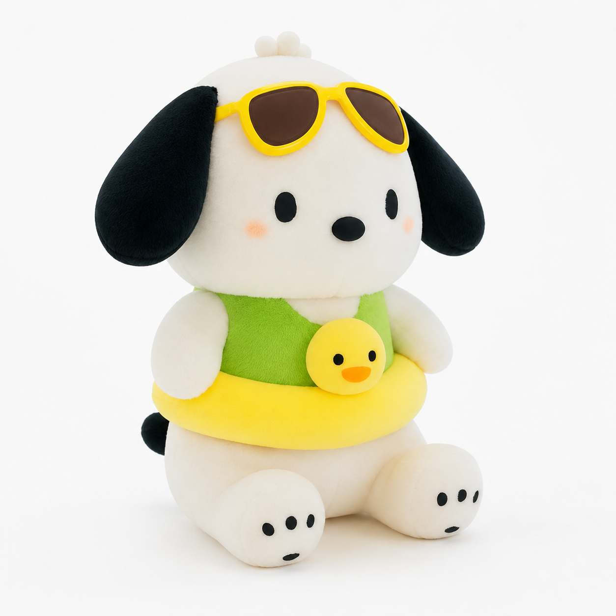 Kaiso Duck Ring Dog Plush Toy – 35cm