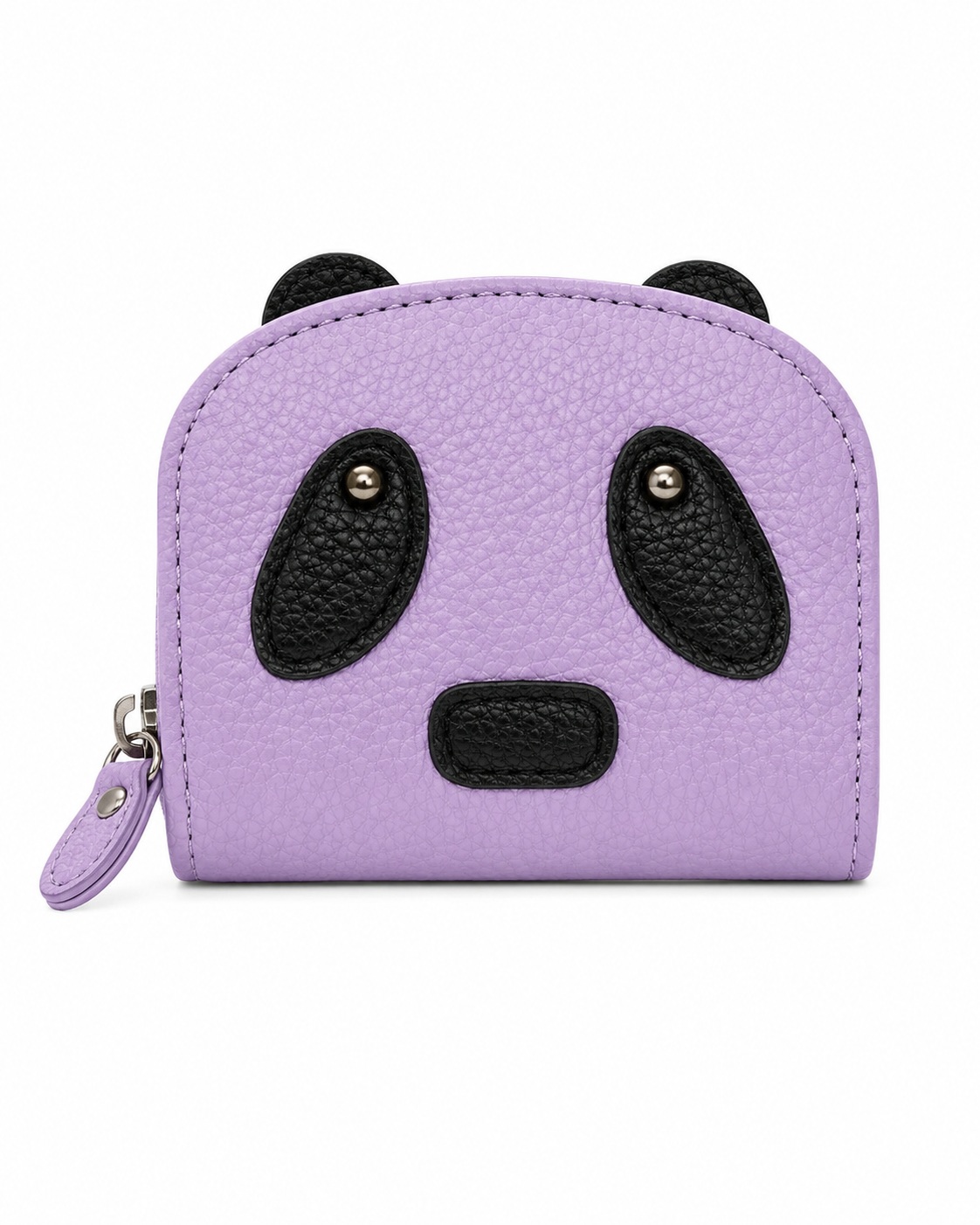 Kaiso Panda-Shaped Leather Cardholder Wallet
