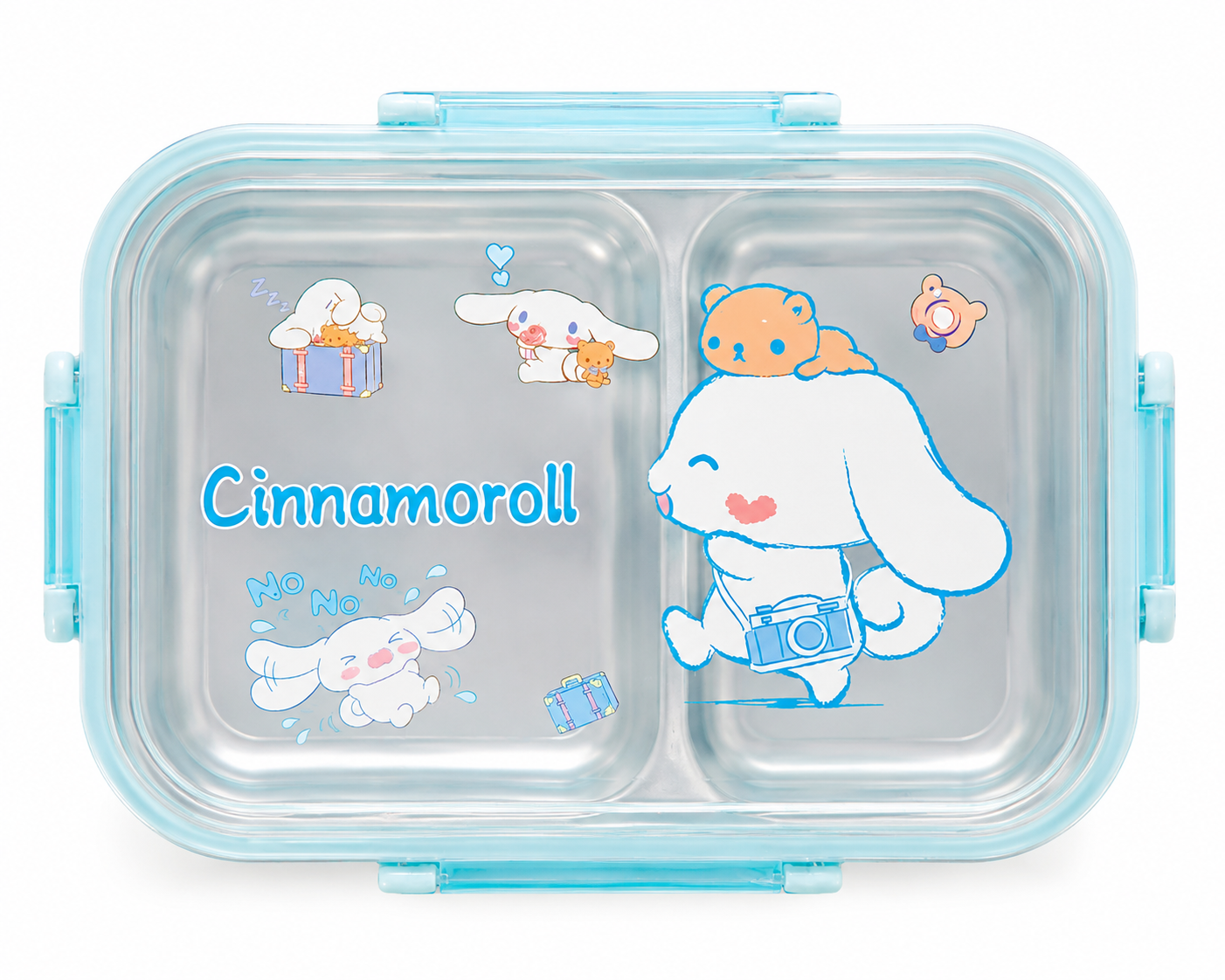Kaiso Sanrio Cinnamoroll Insulated Stainless Steel Bento Box