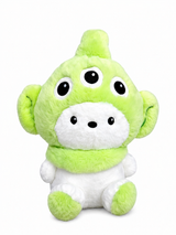 Kaiso Green and White Alien Soft Toy 40CM