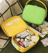 Kaiso PU Leather Portable Travel Makeup Bag & Cosmetic Organizer