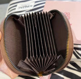 Kaiso Kitty Mini Wallet – Adorable Zipper Card Holder & Compact Accordion Organizer