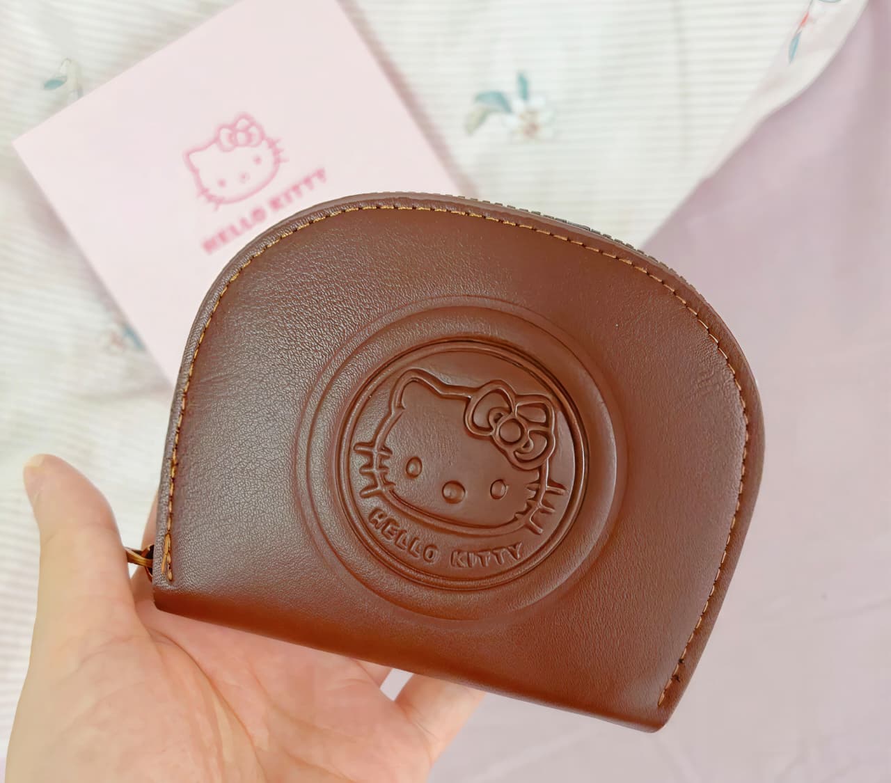 Kaiso Kitty Mini Wallet – Adorable Zipper Card Holder & Compact Accordion Organizer
