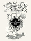 The Marauder's Map From Harry Potter Series