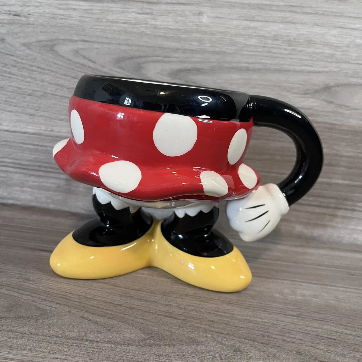 Kaiso Minnie Mouse Polka Dot Skirt & Legs 3D Ceramic Mug