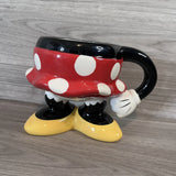Kaiso Minnie Mouse Polka Dot Skirt & Legs 3D Ceramic Mug