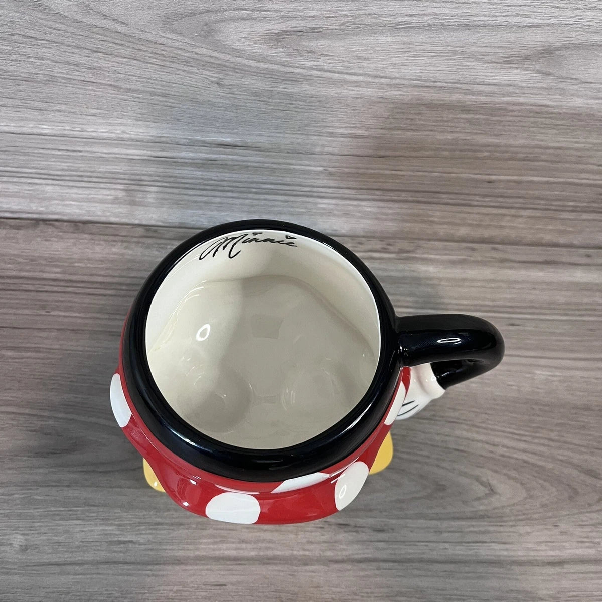 Kaiso Minnie Mouse Polka Dot Skirt & Legs 3D Ceramic Mug