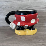 Kaiso Minnie Mouse Polka Dot Skirt & Legs 3D Ceramic Mug