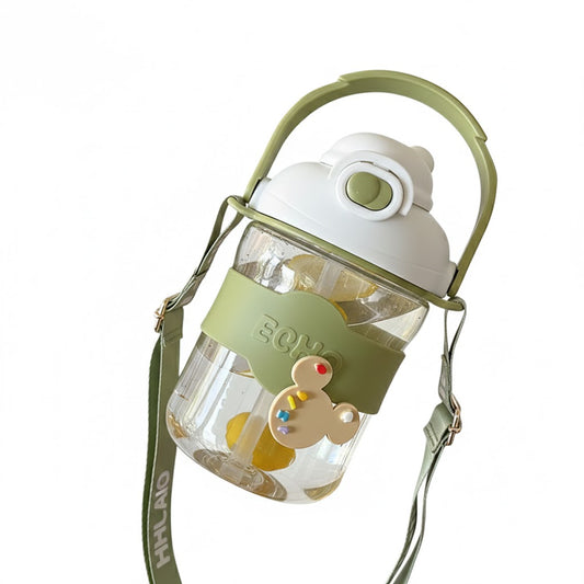 Kaiso Dual Sip Plastic Sipper - 900 ml (Geen)