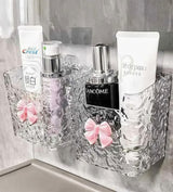 Kaiso Transparent Wall-Mounted Water Wave Storage Box