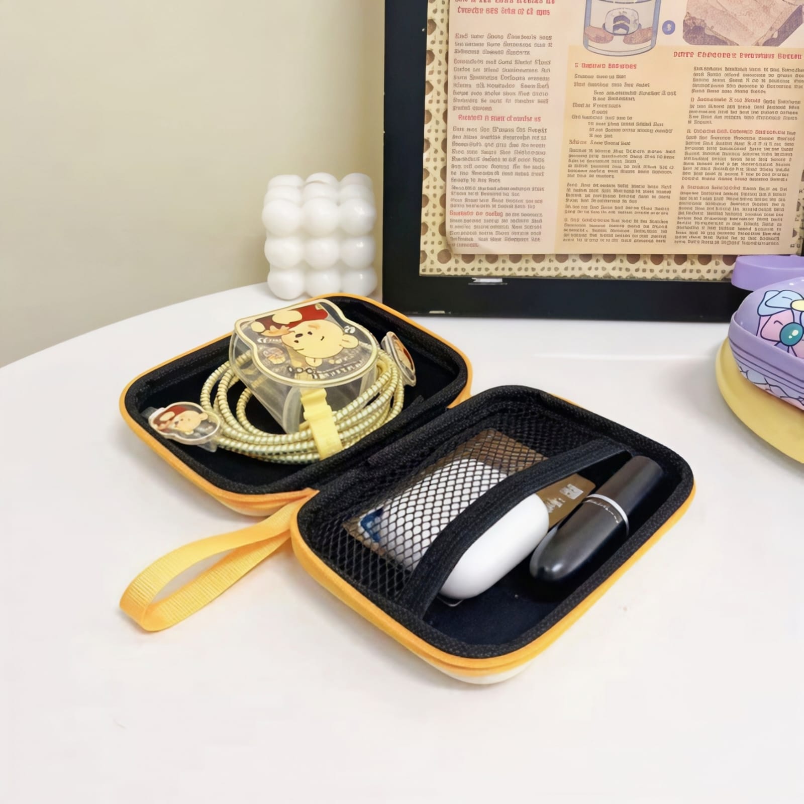 Kaiso Adorable Winnie Pooh Multi-Purpose Travel Storage Pouch