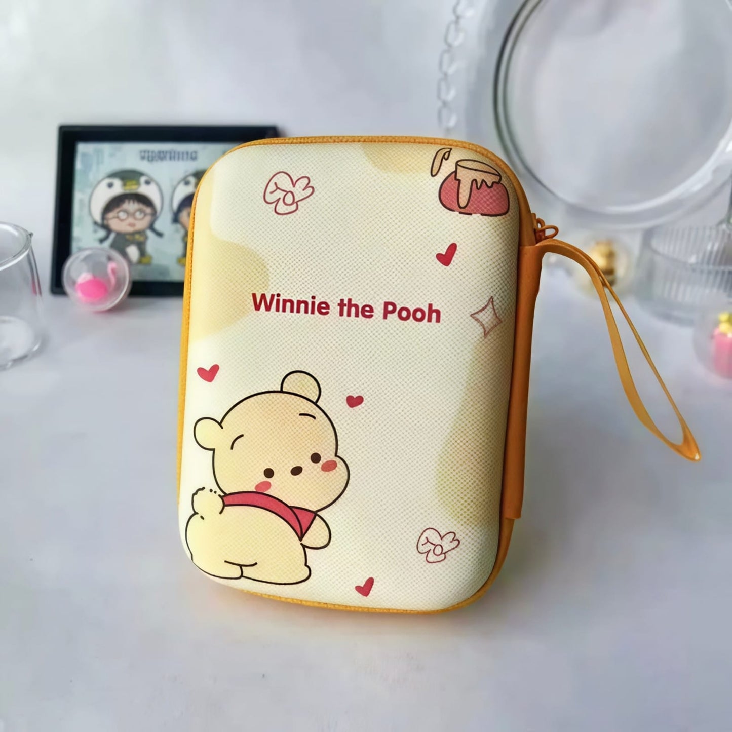 Kaiso Adorable Winnie Pooh Multi-Purpose Travel Storage Pouch