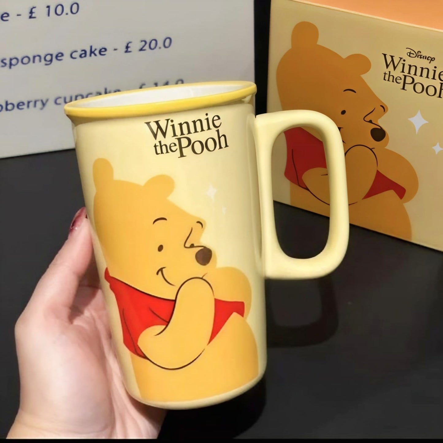 Kaiso Winnie the Pooh Ceramic Mug with Gift Box - 500ml